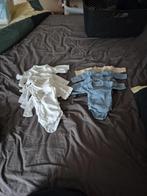 10 overslagbody's maat 44, Kinderen en Baby's, Babykleding | Prematuur, Jongetje of Meisje, Ophalen of Verzenden, Zo goed als nieuw