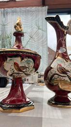 Bequet vazen met nachtegaal, Antiek en Kunst, Ophalen of Verzenden