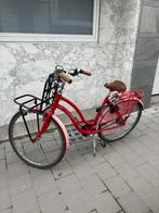 Dames fiets rood Minerva, Fietsen en Brommers, Ophalen, Gebruikt