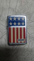 Vintage aansteker Zippo briquet drapeau usa E X 26, Enlèvement ou Envoi