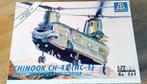 CH-47 Chinook, Hobby en Vrije tijd, 1:72 tot 1:144, Italeri, Helikopter, Ophalen of Verzenden