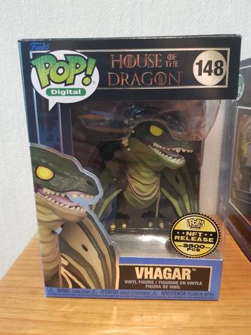 Funko digital series NFT House of the Dragon Vhagar beschikbaar voor biedingen