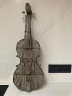 Metalen viool handgemaakte decoratie, Ophalen, Zo goed als nieuw