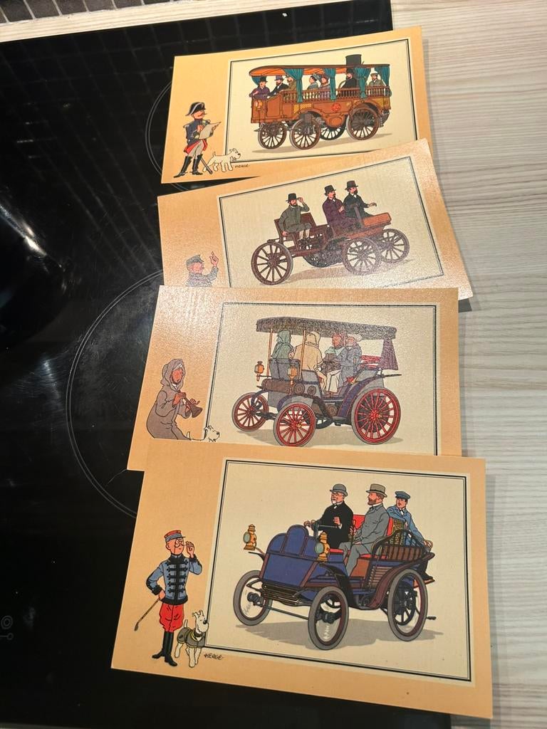 Tintin voir et savoir Hergé Automobile album1 origines a 190, Enlèvement ou Envoi, Comme neuf