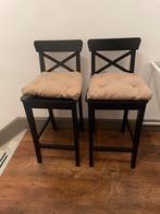 Ikea Ingolf Barkrukken + kussens, 2 krukken, Ophalen