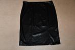 Nieuwe zwarte midi PU-rok - Xinbo Bliss - 3XL, Zwart, Maat 46/48 (XL) of groter, Nieuw, Ophalen of Verzenden