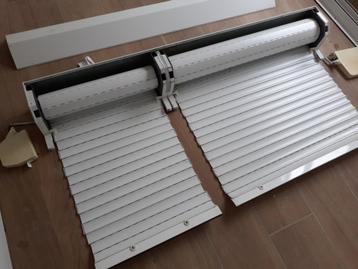 URGENT VOLET PORTE + VOLET FENETRE ALU BLANC beschikbaar voor biedingen