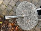 granieten parasolvoet met 2 wielen, Tuin en Terras, Ophalen, Gebruikt, Parasolvoet