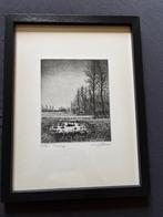 Schilderij Emiel De Cooman, Antiek en Kunst, Kunst | Etsen en Gravures, Ophalen of Verzenden