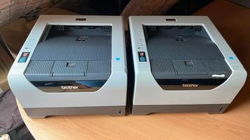 Werken perfect / 2 Brother printers  beschikbaar voor biedingen