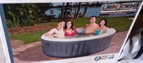 Lay-Z-SPA, Tuin en Terras, Bubbelbaden en Hottubs, Gebruikt, Opblaasbaar, Afdekzeil, Grondzeil, Filter, Pomp, Ophalen