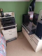 Vintage stereo installatie en 3 cassette decks, Audio, Tv en Foto, Stereoketens, Ophalen, Speakers
