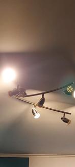 Verstelbare roestvrijstalen kroonluchter met 6 LED-lampen, Ophalen