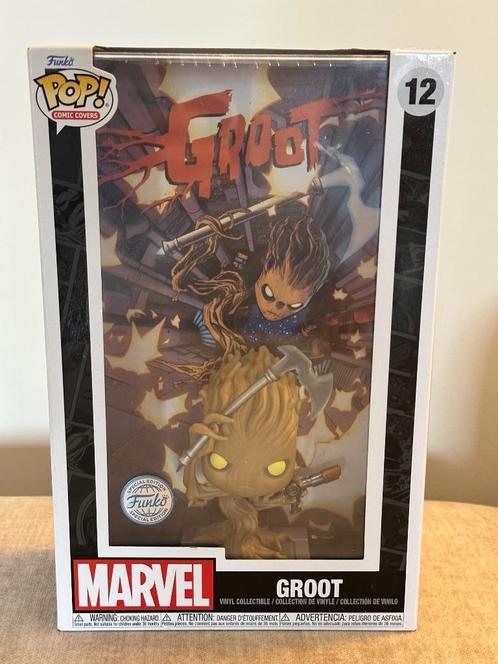 Fingurine Funko Pop Marvel Groot 12 Plus size voor onder de, Verzamelen, Beelden en Beeldjes, Nieuw, Overige typen, Ophalen of Verzenden