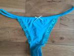 Blauwe string maat M, Ophalen of Verzenden, String