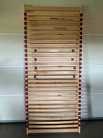 Lattenboden 90x210 + verstelbare poten, Huis en Inrichting, Slaapkamer | Matrassen en Bedbodems, Ophalen, Gebruikt, 90 cm, Eenpersoons