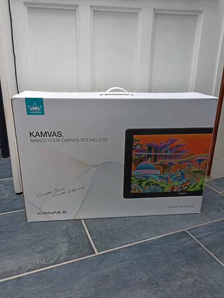 HUION Kamvas 22 Plus, Computers en Software, Tekentablets, Niet werkend, Ophalen
