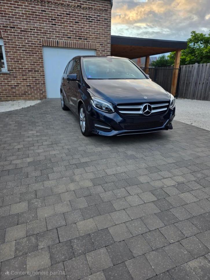 MERCEDES-BENZ, Auto's, Mercedes-Benz, Particulier, B-Klasse, Benzine, Euro 6, Break, 5 deurs, Handgeschakeld, Blauw, Zwart, Leder