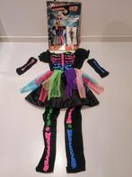 Verkleedset - skelet, Kinderen en Baby's, Carnavalskleding en Verkleedspullen, Ophalen, Zo goed als nieuw, Meisje