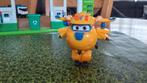 Super Wings Speelfiguur Transform-a-bots! Donnie 6 Cm Geel, Kinderen en Baby's, Ophalen, Zo goed als nieuw