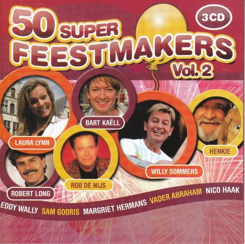 50 super feestkrakers vol. 2, CD & DVD, CD | Compilations, En néerlandais, Envoi