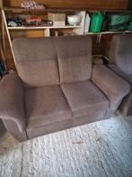 gratis 2x 2 zetels goede staat, Huis en Inrichting, Fauteuils, Ophalen, Gebruikt