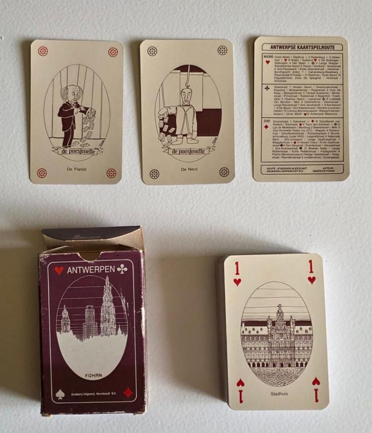 Speelkaarten Antwerpen, Verzamelen, Speelkaarten, Jokers en Kwartetten, Zo goed als nieuw, Speelkaart(en), Ophalen