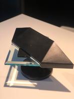 MEMPHIS paire d’appliques post moderne 1980 métal et verre, Enlèvement ou Envoi