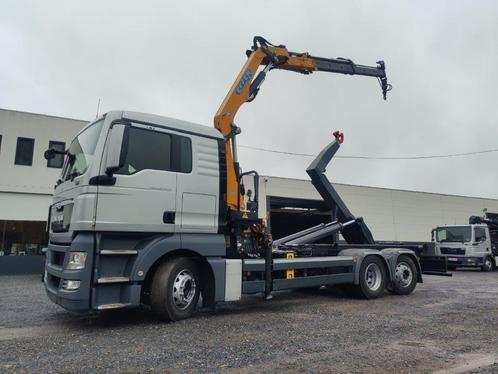 MAN TGX 26.400 Euro5 containersysteem kraan Effer 145 remote, Autos, Camions, Entreprise, Achat, MAN, Diesel, Euro 5, Automatique