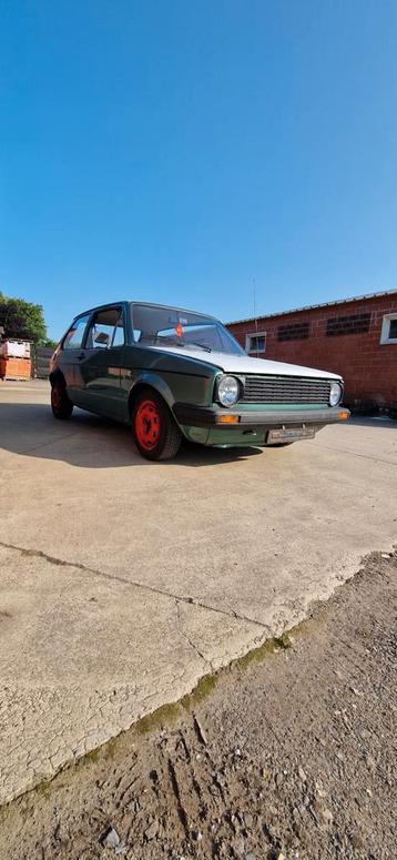 Vw golf 1, Autos, Achat, Particulier, Tissu, Vert