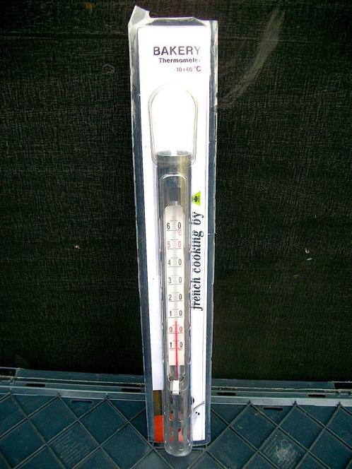 Thermomètre de Boulanger en inox, Maison & Meubles, Accessoires pour la Maison | Thermomètres, Comme neuf, Thermomètre Intérieur