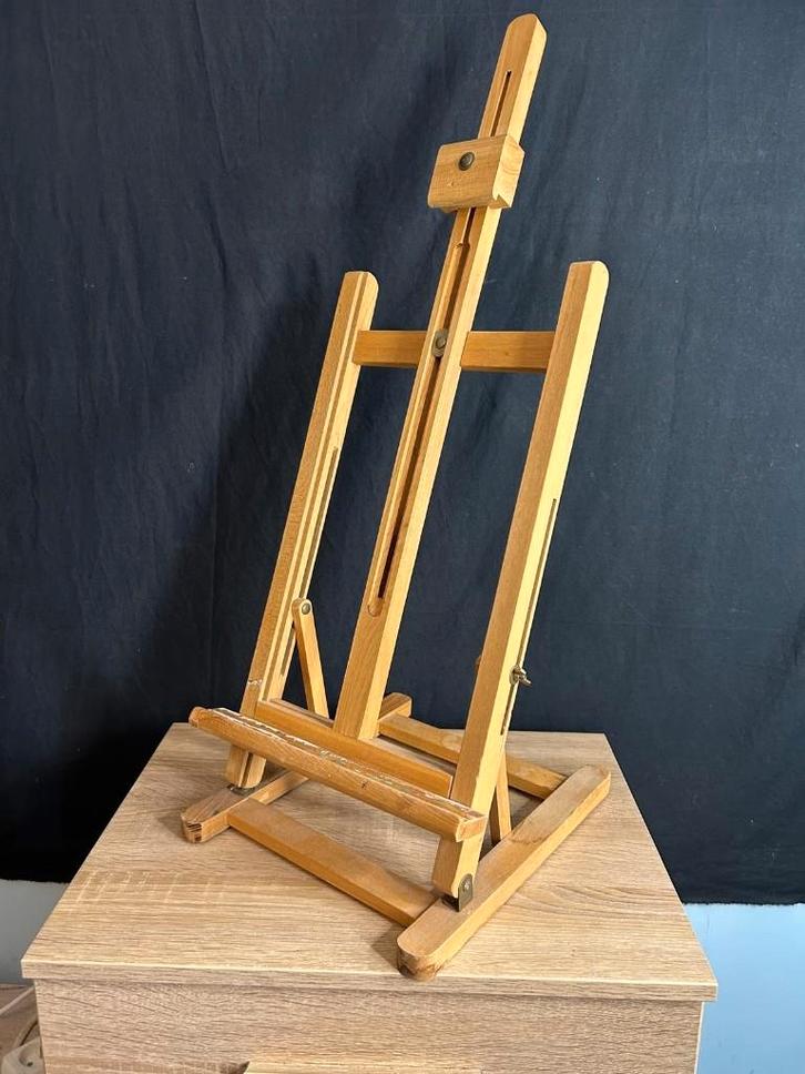 Tafelezeltje, tot 57cm hoogte, Hobby & Loisirs créatifs, Peinture, Utilisé, Chevalet, Enlèvement