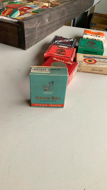 zeldzaam pakje Happy Boy sigaretten