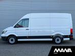 Volkswagen Crafter 35 2.0 140pk L3H3 3.140 Airco Cruise Came, Auto's, Bestelwagens en Lichte vracht, Voorwielaandrijving, Stof