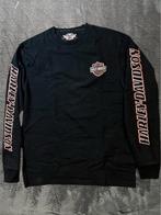 Origineel Harley Davidson Tee met lange mouwen zwart maat M, Verzenden, Zo goed als nieuw, Maat 48/50 (M), Zwart