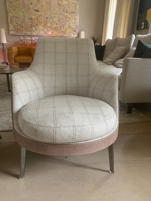 Fauteuil Guscio d'Antonio Citterio pour Flexform, Huis en Inrichting, Fauteuils, Zo goed als nieuw, Stof, Ophalen of Verzenden
