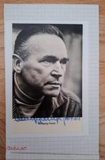 Authentieke handtekening van WOLGANG PREISS, Verzamelen, Militaria | Tweede Wereldoorlog, Ophalen of Verzenden, Overige soorten
