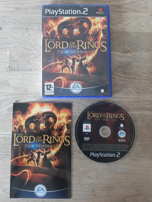 Ps2 Lord of the rings - the third age, Games en Spelcomputers, Games | Sony PlayStation 2, Zo goed als nieuw, Ophalen of Verzenden