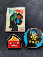 3 pin's Disney Vice Versa, Ophalen of Verzenden, Overige figuren, Zo goed als nieuw, Overige typen