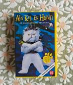 VHS - Als kat en hond - Warner Home video - Vintage - €4, À partir de 6 ans, Enlèvement, Utilisé, Comédie