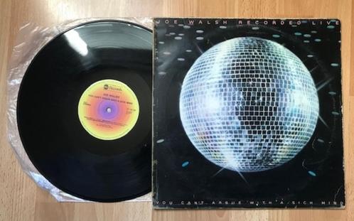 LP JOE WALSH RECORDED LIVE YOU CAN'T ARGUE ... EAGLES GITAAR, Cd's en Dvd's, Vinyl | Rock, Gebruikt, Poprock, 12 inch, Ophalen of Verzenden