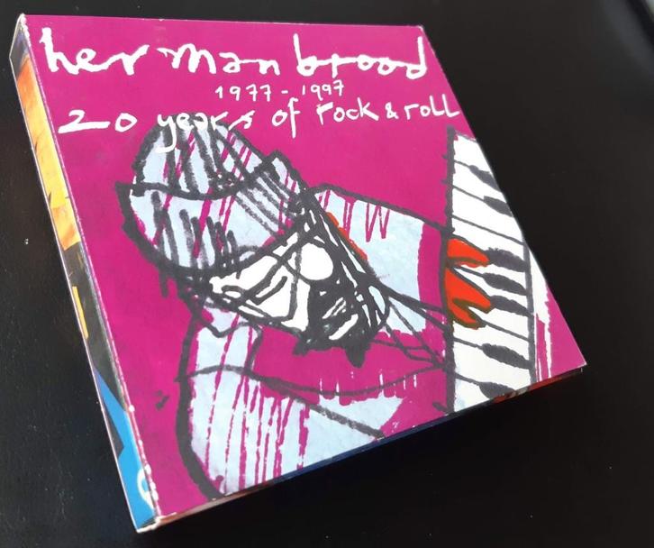 HERMAN BROOD - 20 Years of rock n roll (Deluxe 2CD set), Cd's en Dvd's, Cd's | Rock, Zo goed als nieuw, Poprock, Verzenden