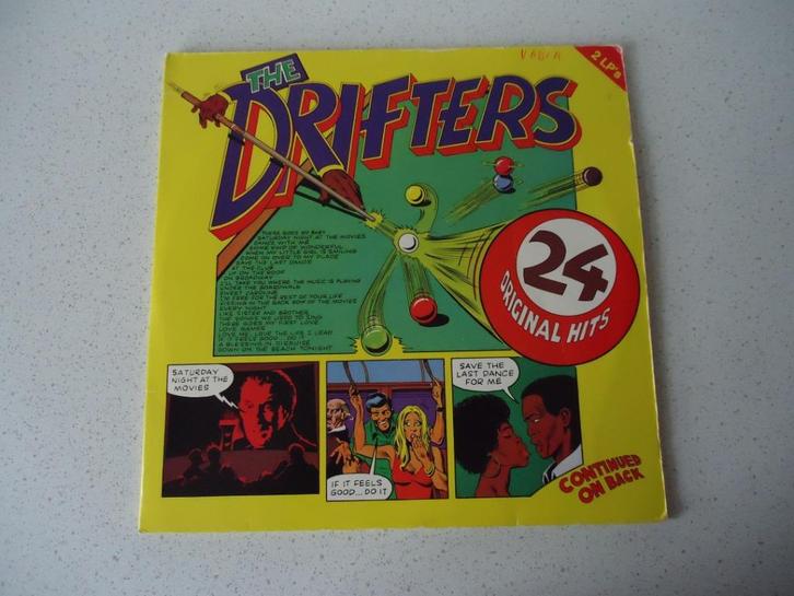 Dubbel LP van "The Drifters" 24 Original Hits !, Cd's en Dvd's, Vinyl | R&B en Soul, Gebruikt, Soul of Nu Soul, 1960 tot 1980