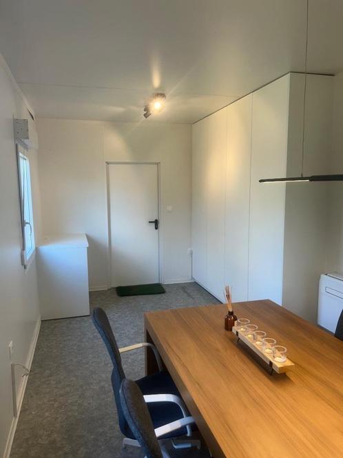 Bureelcontainer 3m op 6m volledig ingericht, Caravans en Kamperen, Stacaravans, Ophalen