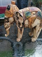 Antieke houten olifant, Ophalen, Gebruikt