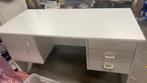 witte bureau, Ophalen, Gebruikt, Bureau