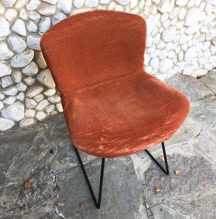 Full-cover chaise bertoia Knoll 420 housse galette coussin, Antiquités & Art, Art | Objets design, Enlèvement ou Envoi