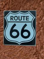 Route 66 plakkaat 28,5x30 cm, Comme neuf, Enlèvement ou Envoi