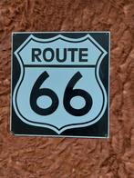 Route 66 plakkaat 28,5x30 cm, Ophalen of Verzenden, Zo goed als nieuw