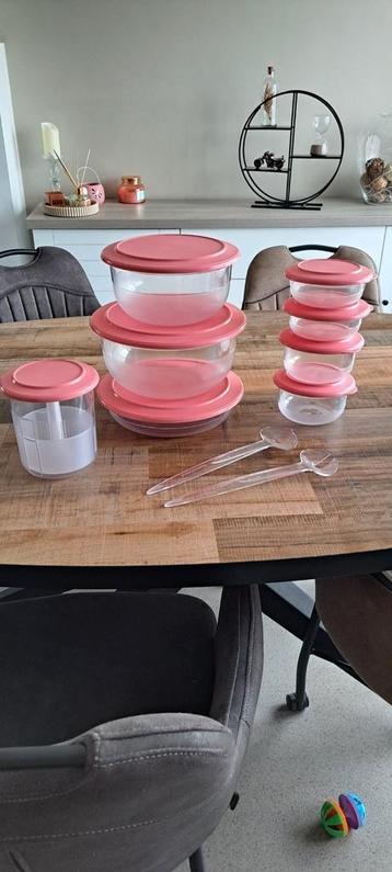 Nieuwe serveerkommen set van tupperware +gratis verzending  beschikbaar voor biedingen